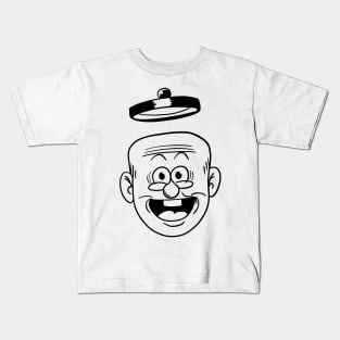 Old Master Q - Big Head Kids T-Shirt